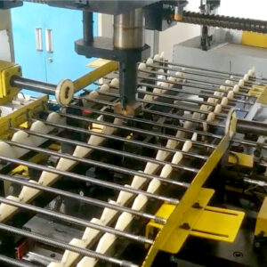 Silk bar CNC straightening machine